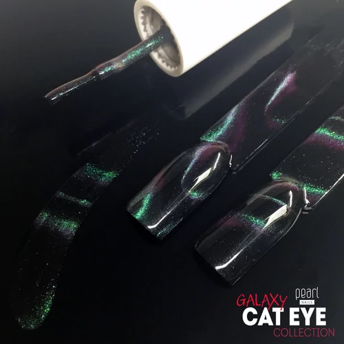 Galaxy Cat Eye Effect 706 gél lakk - PURPLE GREEN