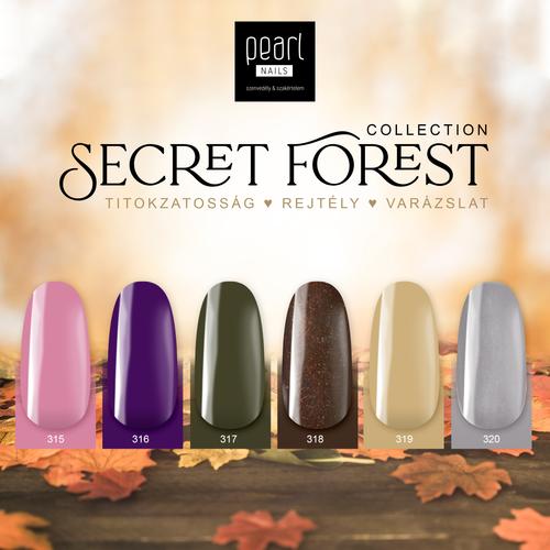 Őszi SECRET FOREST Pearl Nails Classic gél lakk kollekció