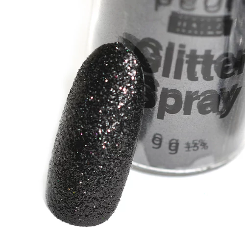 Fekete Glitter spray