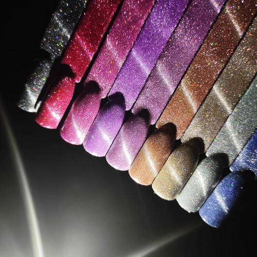 Disco Cat Eye Effect gél lakk kollekció | Pearl Nails