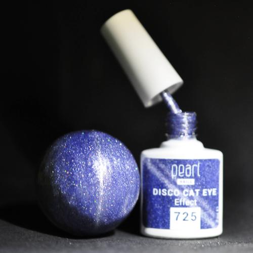 Disco Cat Eye Effect 725 gél lakk - BLUE