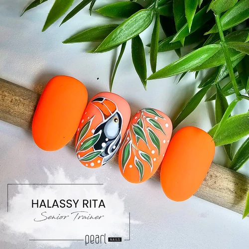 Halassy Rita - Gummy Base Gel NEON Orange
