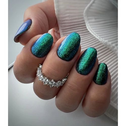 Classic 837 gél lakk - Sellőhatású kék | Fairy Effect kollekció 