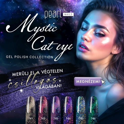 Pearl Nails - Mystic Cat Eye Effect gél lakk kollekció