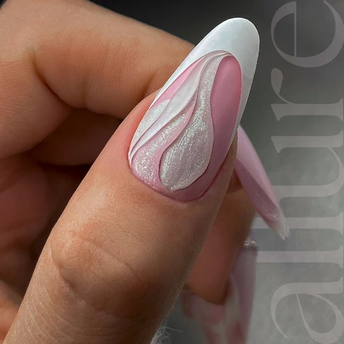 allure 003 gél lakk - Rózsaszín gél lakk - Pearl Nails