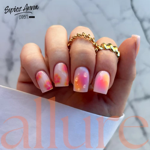 allure 134 prémium élénk narancssárga gél lakk