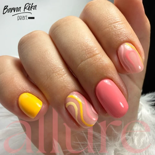 allure 131 prémium élénk rózsaszín gél lakk