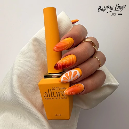 allure 134 prémium élénk narancssárga gél lakk