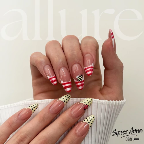 allure 169 prémium pasztell sárga gél lakk