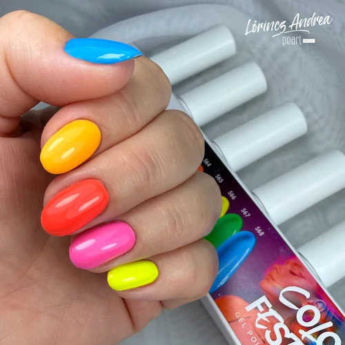 Classic 565 gél lakk - neon narancs