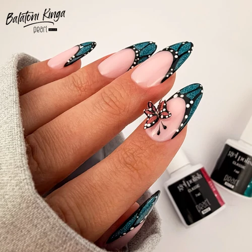 Classic R555 gél lakk - reflektív kék