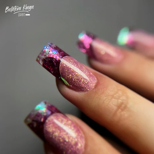hybrid PolyAcryl Gel - Glitter Rose - 15ml