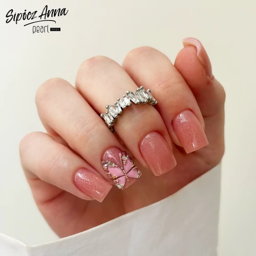 hybrid PolyAcryl Gel - Glitter Cover Pink - 50ml