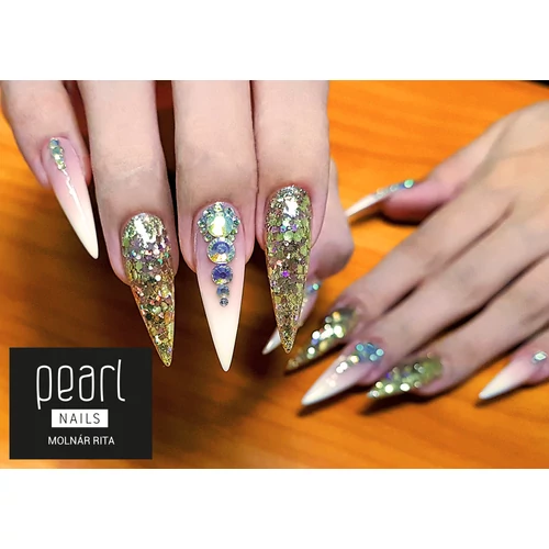 Pearl Nails csillámos báli farsangi színes zselé - Molnár Rita