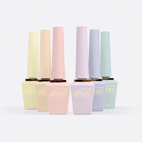 allure 168 prémium pasztell krém gél lakk