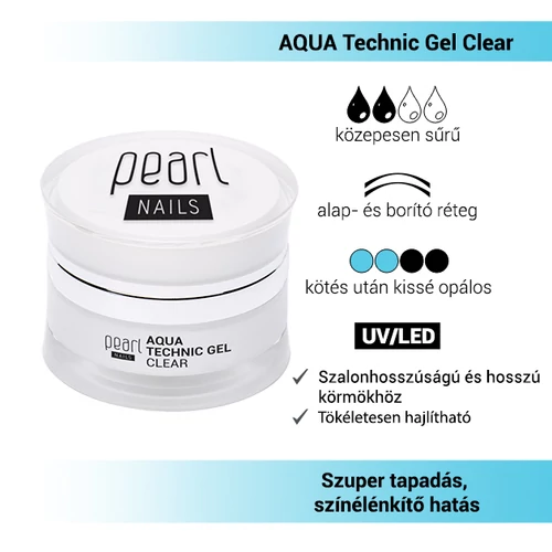 AQUA Technic Clear Gel - VÁLASSZ KISZERELÉST!