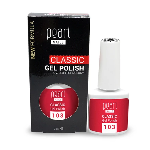 Classic 103 piros gél lakk - Pearl Nails