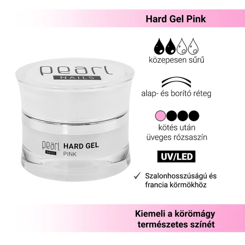 Hard Pink Gel - 15ml