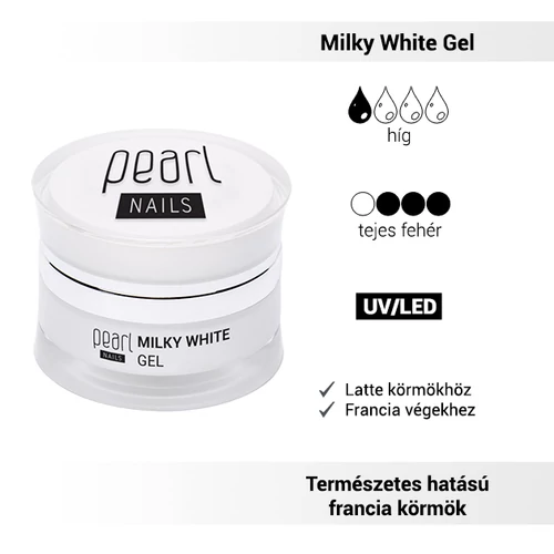 Milky White Gel - 5ml