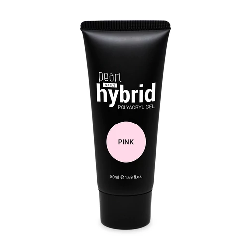 Pearl Nails hybrid PolyAcryl Gel akrilzselé - Pink 50ml