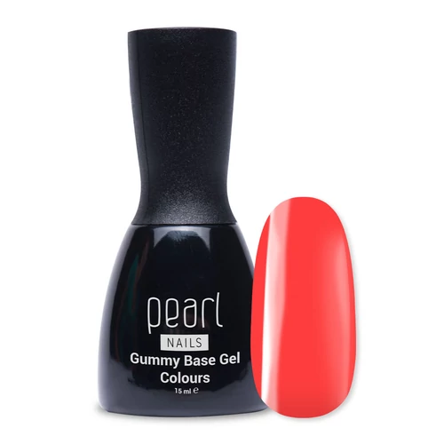 Gummy Base Gel - Colours - Neon Coral