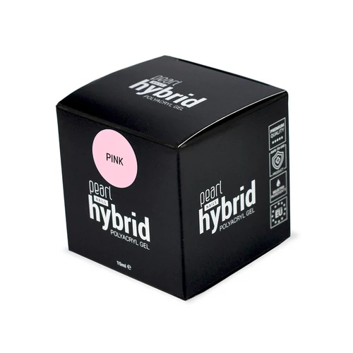 Pearl Nails hybrid PolyAcryl Gel akrilzselé - Pink 15ml