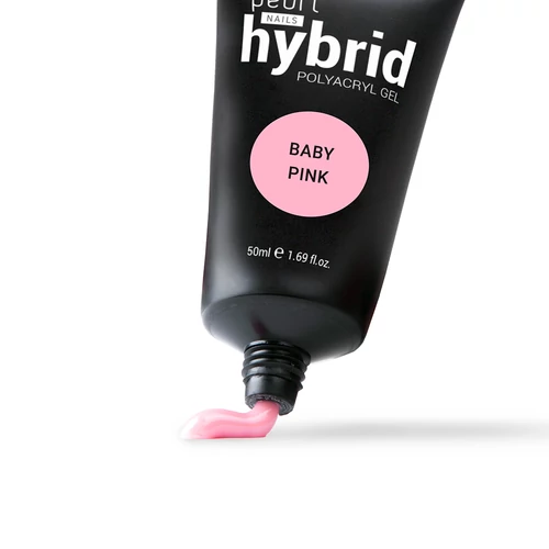 Pearl Nails hybrid PolyAcryl Gel akrilzselé - Baby Pink 50ml