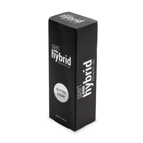 Pearl Nails hybrid PolyAcryl Gel akrilzselé - Glitter Clear 50ml