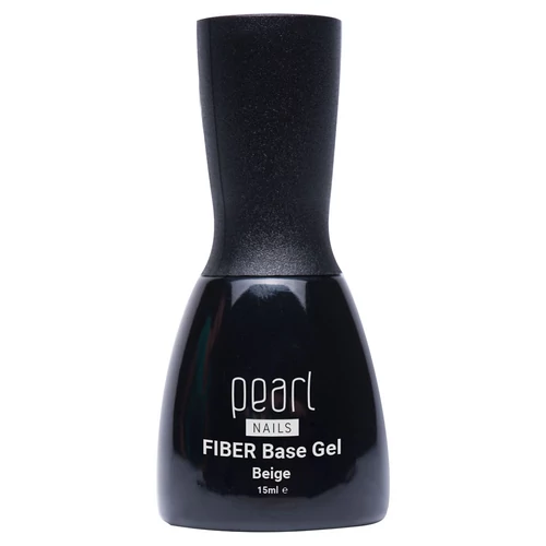 Pearl Nails Fiber Base Gel - Beige körömerősítő alapzselé 15ml