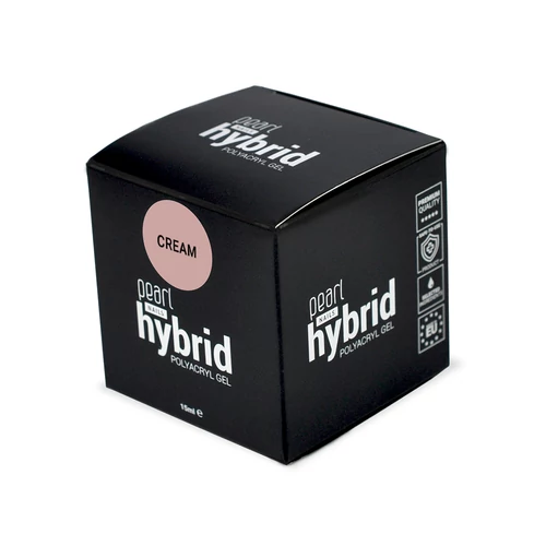 Pearl Nails hybrid PolyAcryl Gel akrilzselé - Cream 15ml