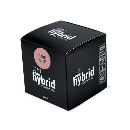 Pearl Nails hybrid PolyAcryl Gel akrilzselé - Dark Nude 15ml