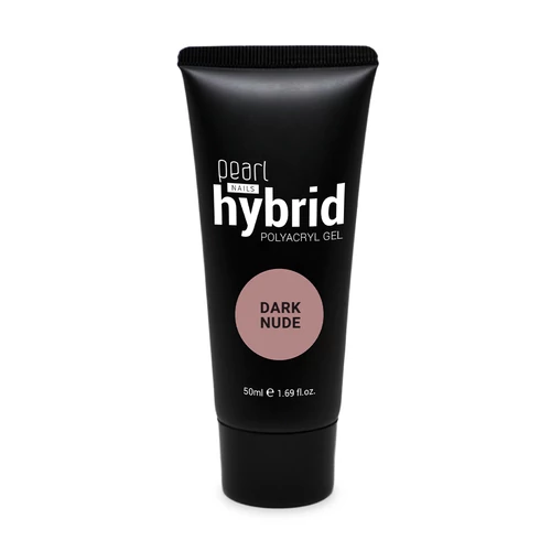 Pearl Nails hybrid PolyAcryl Gel akrilzselé - Dark Nude 50 ml