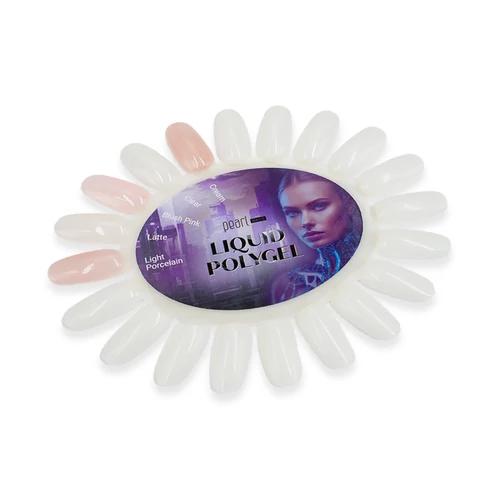 Liquid Polygel kollekció kikent színpaletta