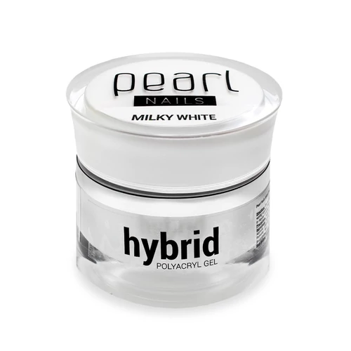 Pearl Nails hybrid PolyAcryl Gel akrilzselé - Milky White 42g