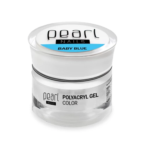 Pearl Nails PolyAcryl Gel akrilzselé - Baby Blue 39g
