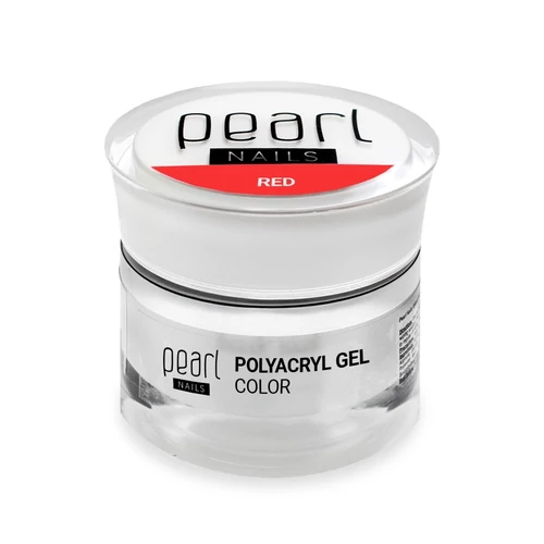 Pearl Nails PolyAcryl Gel akrilzselé - Red 39g