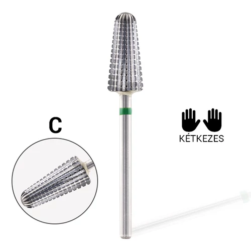 VOLCANO karbid csiszolófej - KÉTKEZES - Coarse