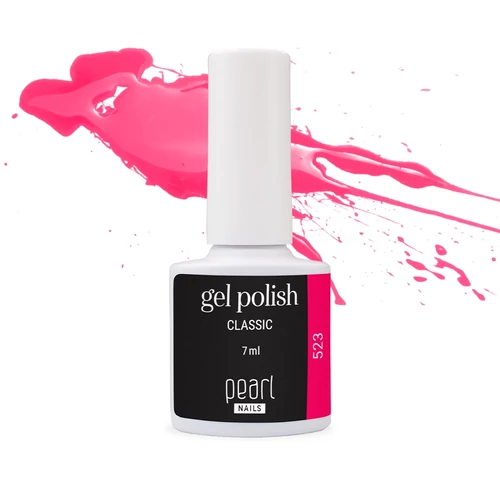 Classic 523 gél lakk - neon rózsaszín