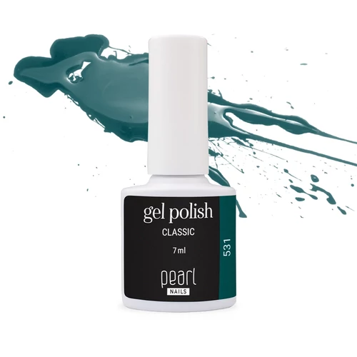 Classic 531 gél lakk - kékeszöld