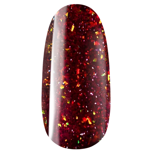 Pearl Nails Classic 842 bordó csillámos gél lakk