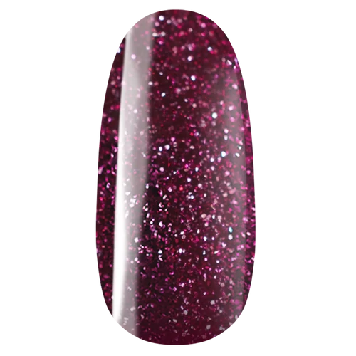 Pearl Nails Classic 843 padlizsán csillámos gél lakk