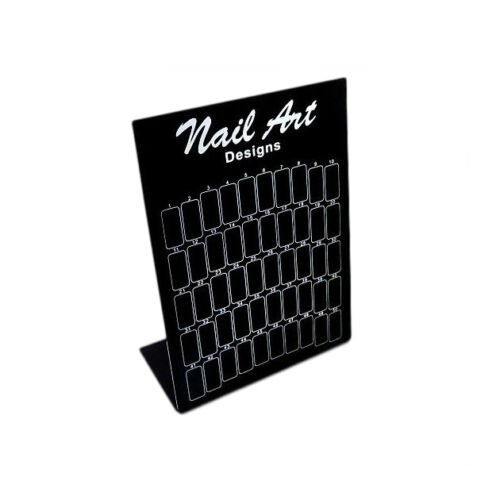 Pearl Nails színminta tábla fekete, 50 színhez