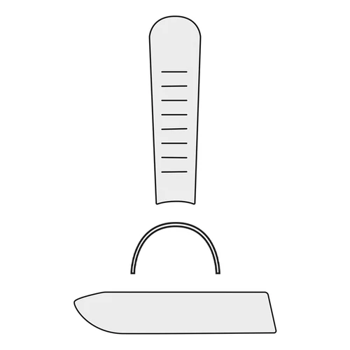 hybrid Reverse Dual Tip Box - coffin - Pearl Nails