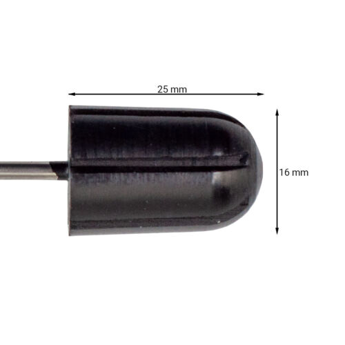 Befogószár pedikűr csiszolósapkához - 16mm