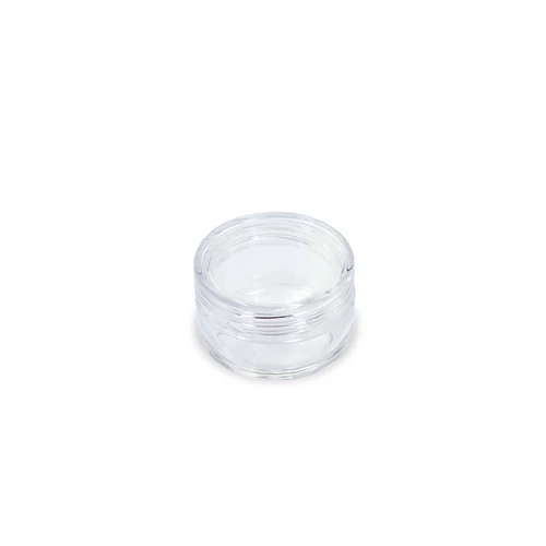 Műanyag átlátszó tégely 5ml