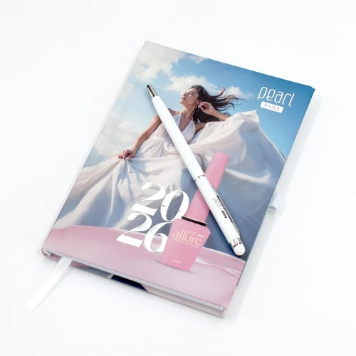Pearl Nails Határidőnapló 2026 + toll