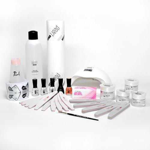 Zselé műköröm szett - SZALON készlet ★ Pearl Nails