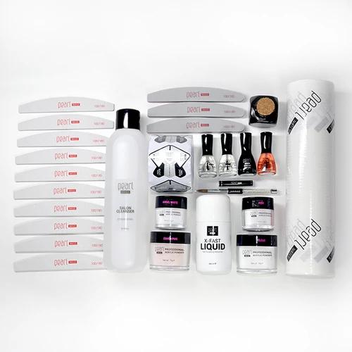 Porcelán műköröm szett - SZALON készlet ★ Pearl Nails