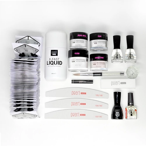 Porcelán műköröm szett - PROFI készlet ★ Pearl Nails
