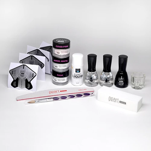 Porcelán műköröm szett - ALAP / KEZDŐ készlet ★ Pearl Nails